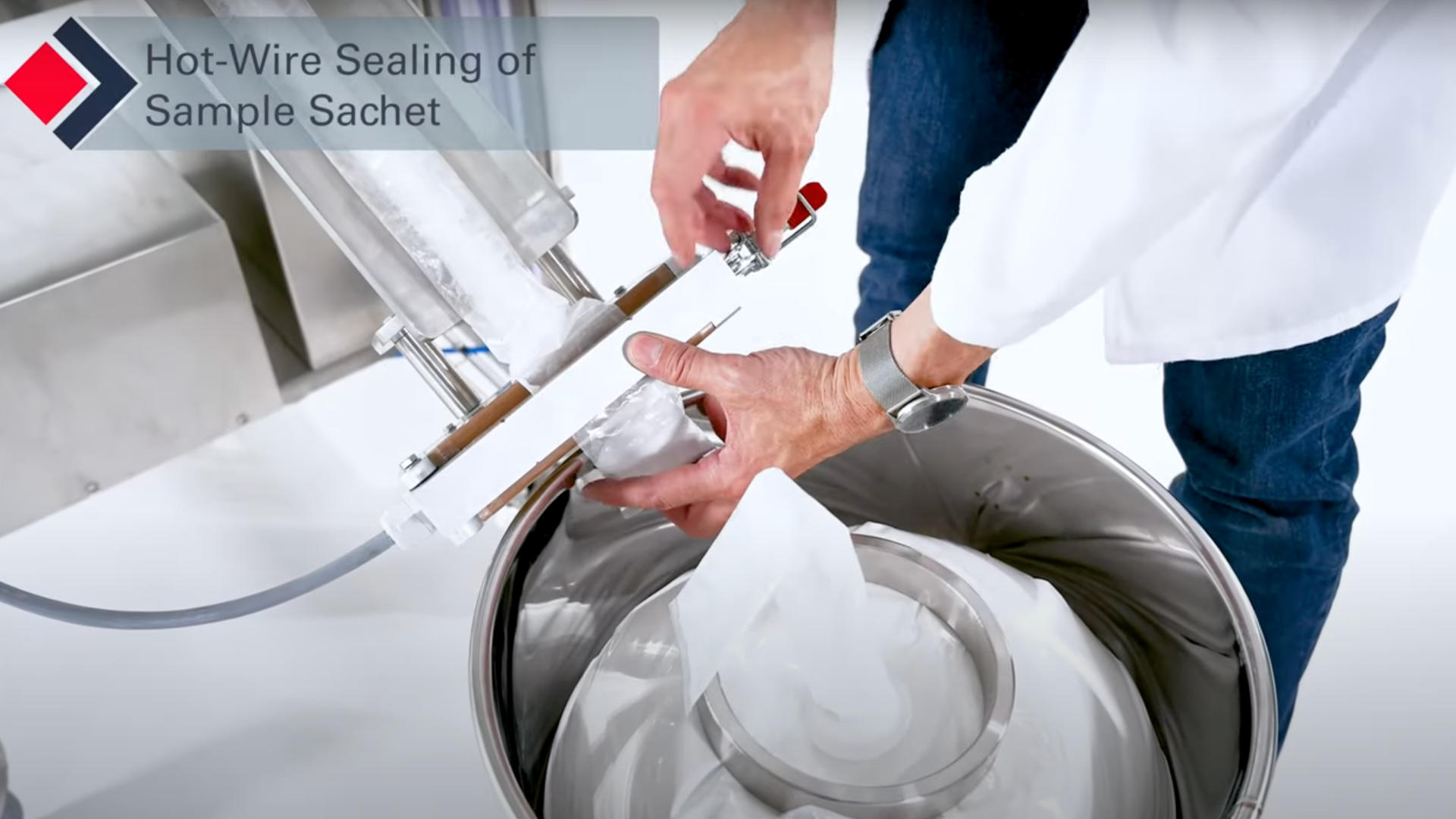 HECHT: Containment Sampling Stick – Closed Sampling up to OEB 5