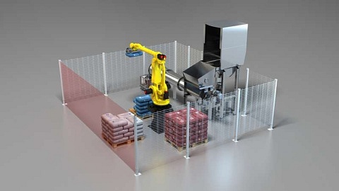 Smart Pick – Fully Automated Bag Emptying and Processing of Complex Recipes video frame