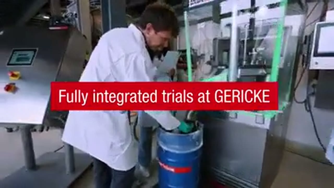 Gericke: GFS Formulation Skid and Tablet Press video frame