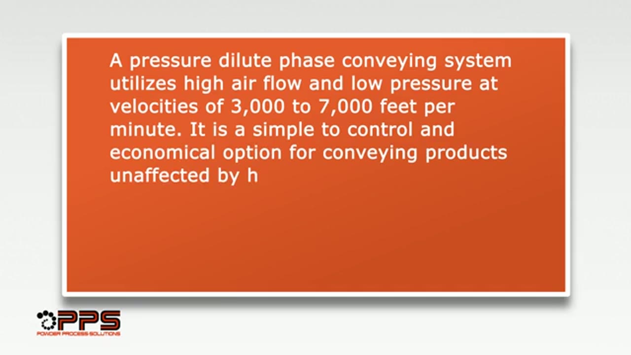 Pressure Dilute Phase video frame
