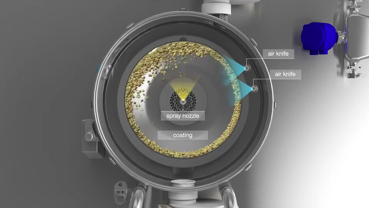 ConsiGma Coater Animation video frame