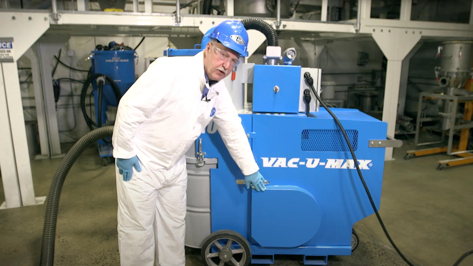 VAC-U-MAX: Model 1050 Continuous-Duty Industrial Vacuum Cleaner video frame